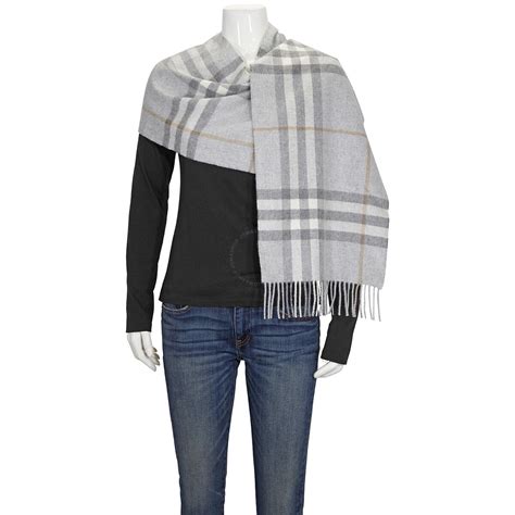 burberry black and grey belts scarf|Burberry grey cashmere scarf.